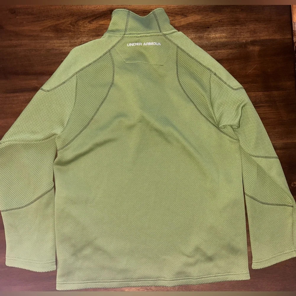 Mens Under Armour 1/4 Zip Pullover Medium All Season Gear Loose Fit - Picture 2 of 6